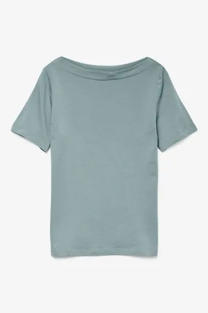 VERO MODA Modré dámské tričko Panda