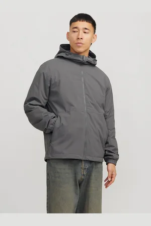 JACK & JONES Šedá pánská bunda Urban
