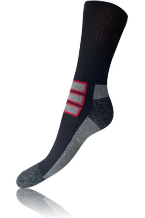 Bellinda OUTDOOR SOCKS - Ponožky pro turistickou a pracovní obuv - - tmavě červená
