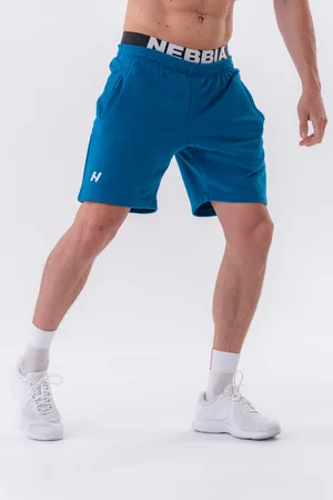 Nebbia Šortky Relaxed-fit s bočními kapsami 319 M,blue