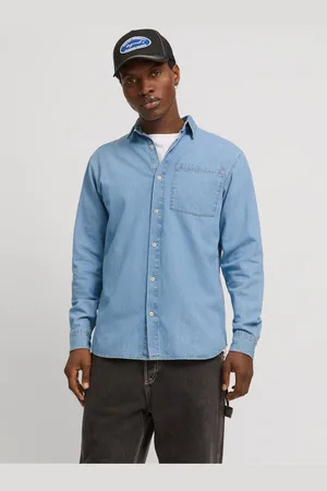 JACK & JONES Pánská džínová košile Creek