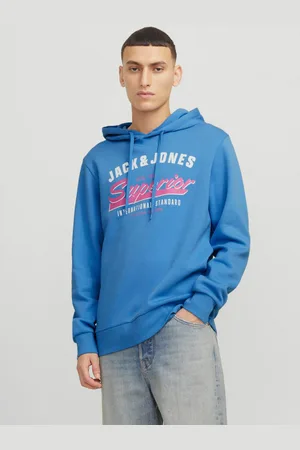 JACK & JONES Pánská mikina s kapucí Logo