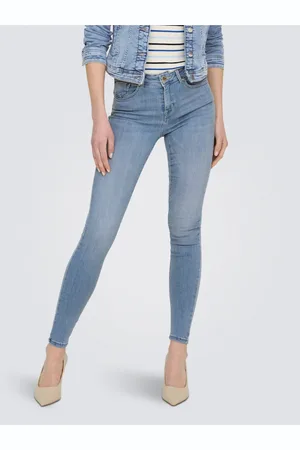 ONLY Světle modré dámské skinny džíny Power
