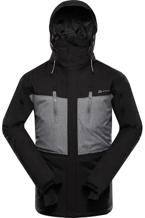 Alpine Pánská lyžařská budnda s membránou ptx snow COMED black