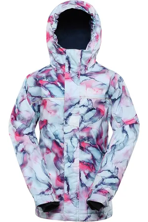 Alpine Dětská lyžařská bunda s membránou ptx EDERO aquamarine varianta pb