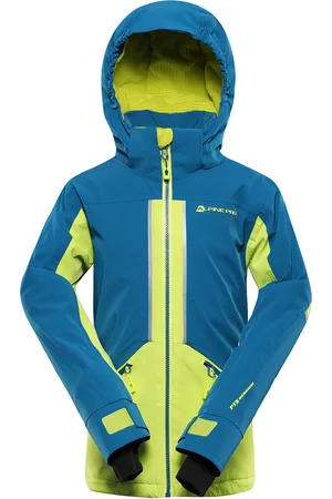 Alpine Dětská lyžařská bunda s membránou ptx snow REASO mykonos blue