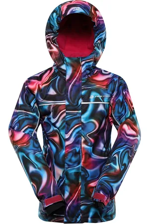 Alpine Dětská lyžařská bunda s membránou ptx snow KIWERO vivacious varianta pc