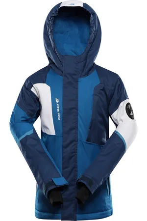 Alpine Dětská lyžařská bunda s membránou ptx snow DEARO mykonos blue