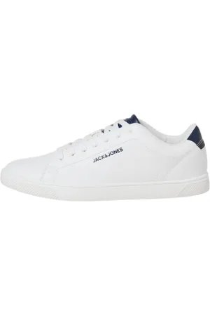 JACK & JONES Bílé pánské tenisky Bosley