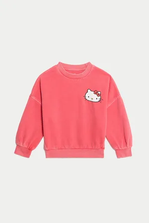 Marks & Spencer Mikina s motivem Hello Kitty™ s vysokým podílem bavlny (2–16 let)