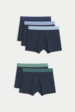 Marks & Spencer Trenýrky z bavlny se strečem, 5 kusů v balení (5–16 let)