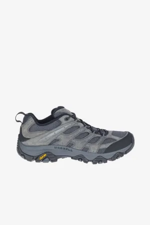 Merrell Šedé pánské semišové outdoorové tenisky Moab 3