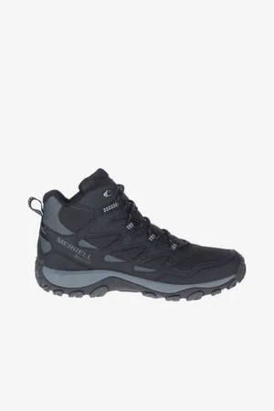Merrell Černé pánské outdoorové kotníkové tenisky West Rim Sport Mid GTX