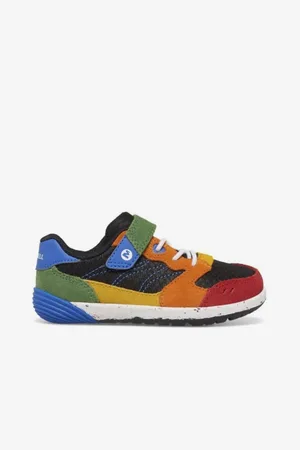 Merrell Červeno-modré dětské tenisky Bare Steps® A83