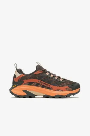 Merrell Oranžovo-šedé pánské outdoorové tenisky Moab Speed 2