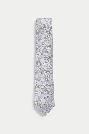 Marks & Spencer Květovaná kravata ze 100% hedvábí