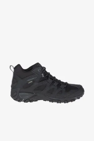 Merrell Černé pánské outdoorové kotníkové tenisky Claypool Sport Mid GTX