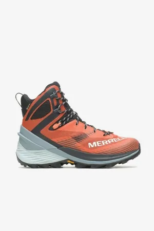Merrell Oranžové pánské outdoorové kotníkové tenisky Rogue Hiker Mid GTX