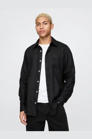 GAP Lněná košile Classic Shirt