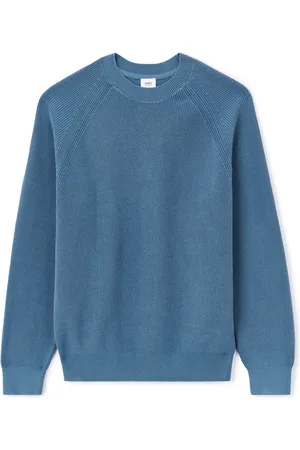 Celio Modrý pánský svetr Lebirequin