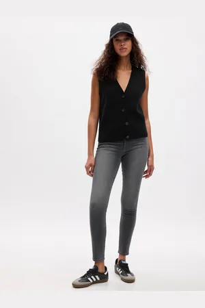 GAP Džíny skinny High Rise Washwell
