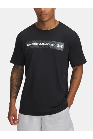 Under Armour Pánské tričko UA CAMO CHEST STRIPE SS