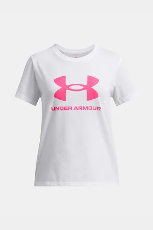 Under Armour Dívčí tričko UA BIG LOGO SS