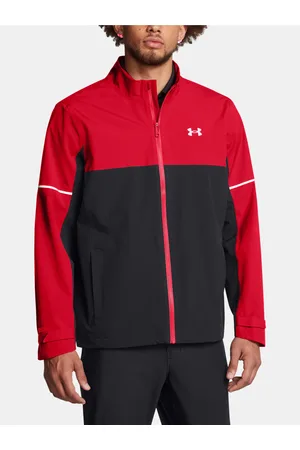 Under Armour Pánská bunda DRIVE RAIN JACKET-RED