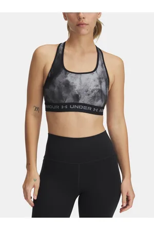 Under Armour Dámská podprsenka Crossback Mid Print