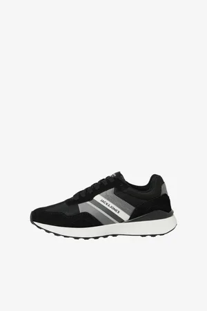 JACK & JONES Šedo-černé pánské tenisky