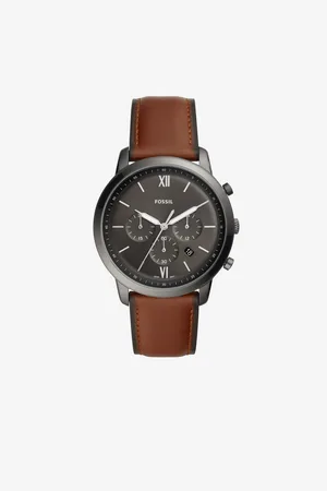 Fossil Tmavě šedé pánské hodinky Neutra