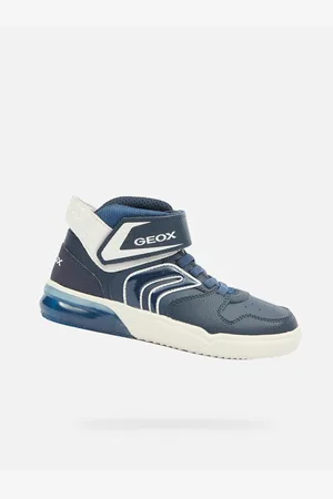 Geox Modré chlapecké tenisky Grayjay