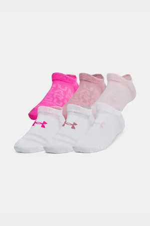 Under Armour Unisexové ponožky UA Yth Essential No Show 6pk