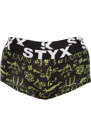 STYX Dámské kalhotky art s nohavičkou fyzika