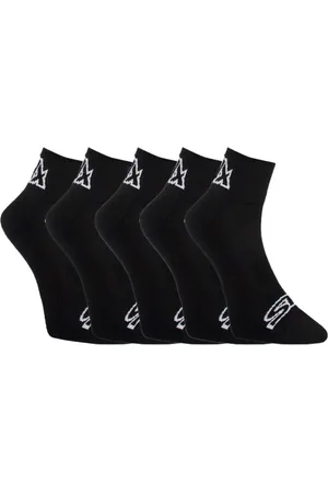 STYX 5PACK ponožky kotníkové černé