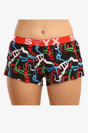 STYX Dámské trenky art sportovní guma Jungle