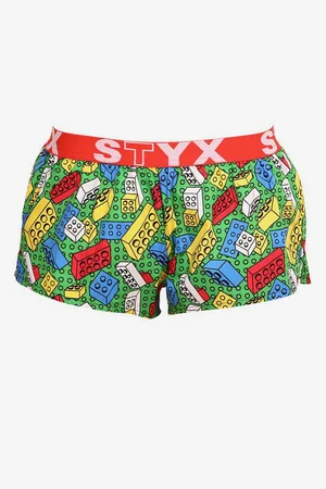 STYX Dámské trenky art sportovní guma stavebnice