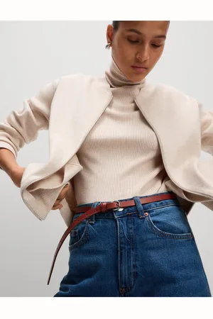 Marks & Spencer Pletený kardigan ve stylu bomber s texturou a kulatým výstřihem smetanová
