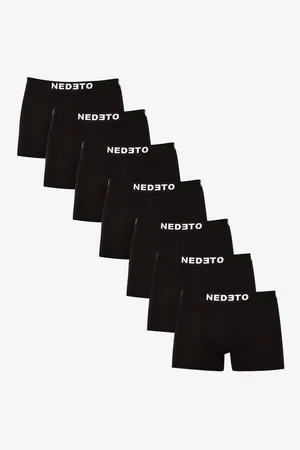 Nedeto Sada sedmi pánských boxerek v černé barvě