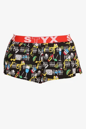 STYX Dámské trenky art sportovní guma párty