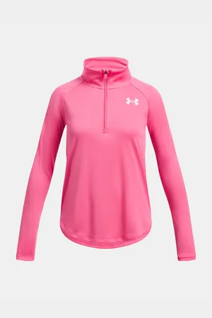 Under Armour Dívčí tričko Tech Graphic 1/2 Zip