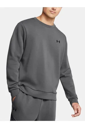 Under Armour Pánská mikina UA Unstoppable Flc Crew EU-GRY