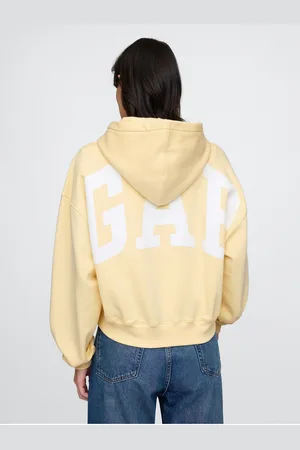 GAP Mikina s kapucí Logo Cropped