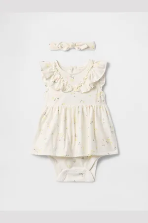 GAP Baby set šatů a čelenky