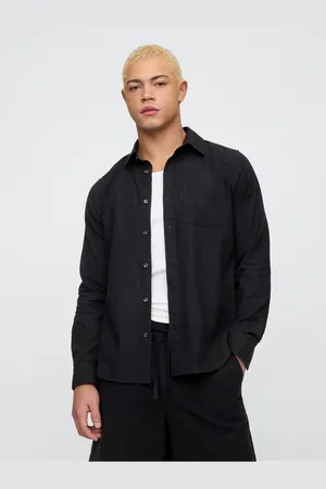 GAP Lněná košile Standard Fit
