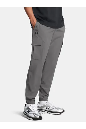 Under Armour Pánské sportovní kalhoty UA Vibe Woven Cargo Pants-GRY