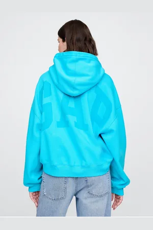GAP Mikina s kapucí Logo Cropped