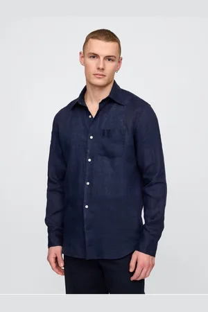 GAP Lněná košile Classic Shirt