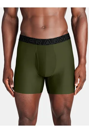 Under Armour Zelené pánské boxerky M UA Perf Tech 6in