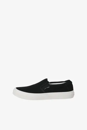 JACK & JONES Černé pánské slip on boty